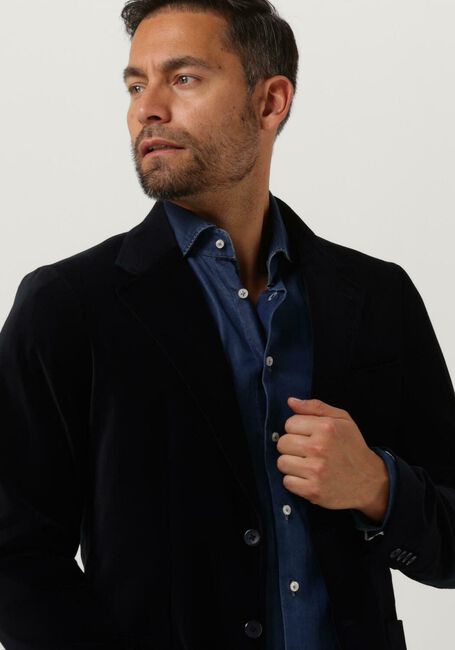 Dunkelblau SELECTED HOMME Jackett SLIM-PORTLAND VELVET BLZ - large