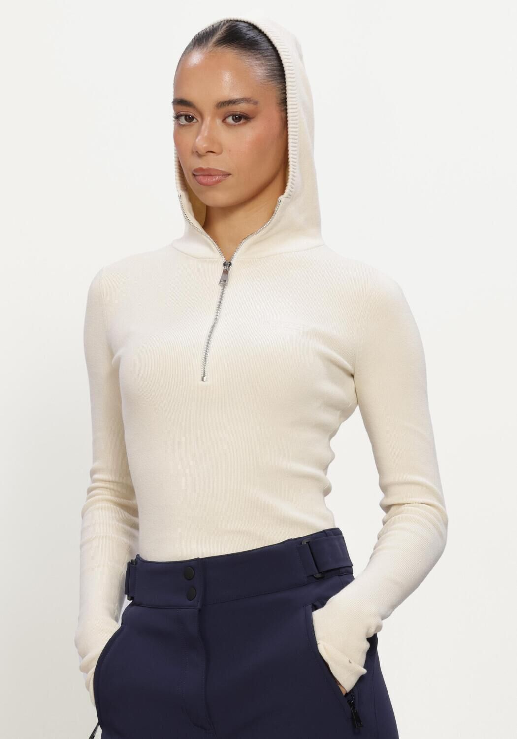 Creme AIRFORCE Sportpullover BALACLAVA ZIP PULLY - large