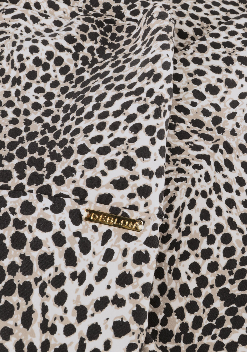 Braune DEBLON SPORTS Legging CLASSIC LEGGINGS HIGH WAISTBAND - large