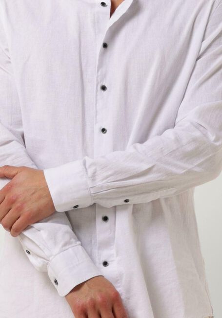 Weiße PROFUOMO Klassisches Oberhemd SHIRT CUTAWAY SC COTTON LINNEN - large