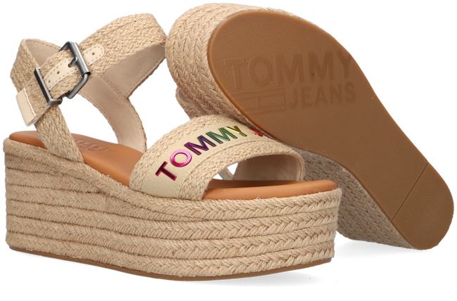 Tommy hilfiger sandalen beige clearance
