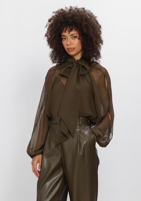 Dunkelgr&uuml;n DANTE6 Blusen SONIA BOHO SLEEVE DETAIL BLOUSE - large