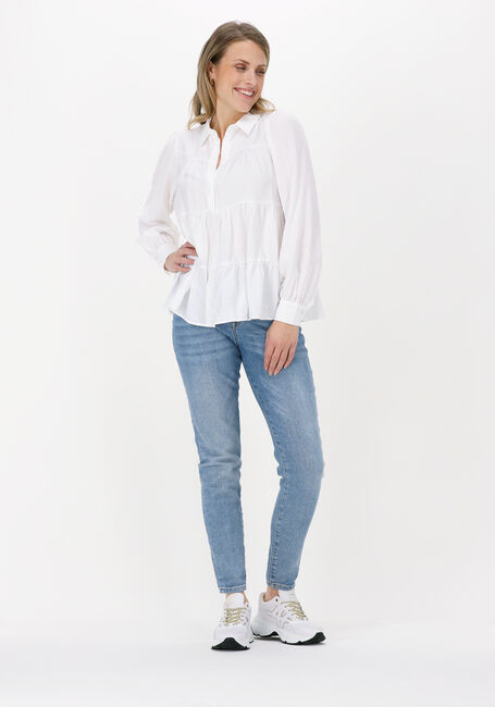 Weiße Y.A.S. Blusen YASPALA LS SHIRT - large