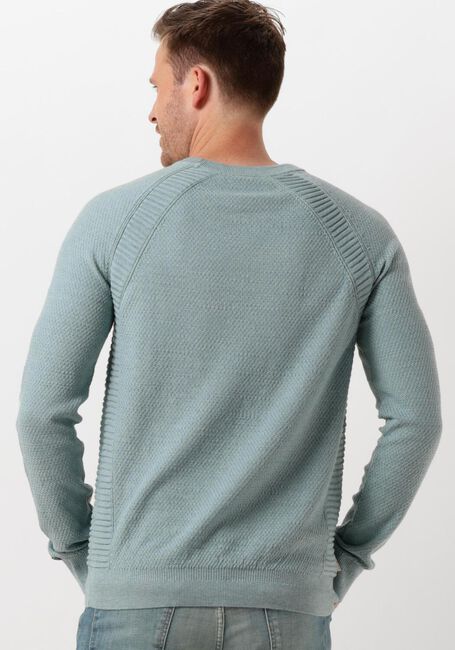 Blaue CAST IRON Pullover CREWNECK COTTON HEATHER PLATED BLEND - large