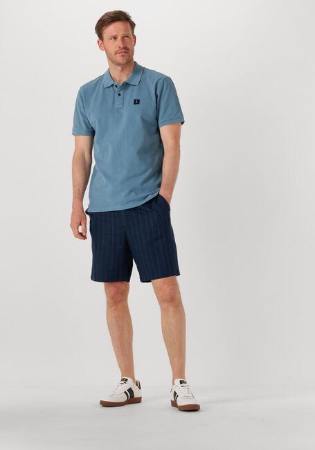 Blaue BUTCHER OF BLUE Polo-Shirt ARMY PIQUE POLO - large