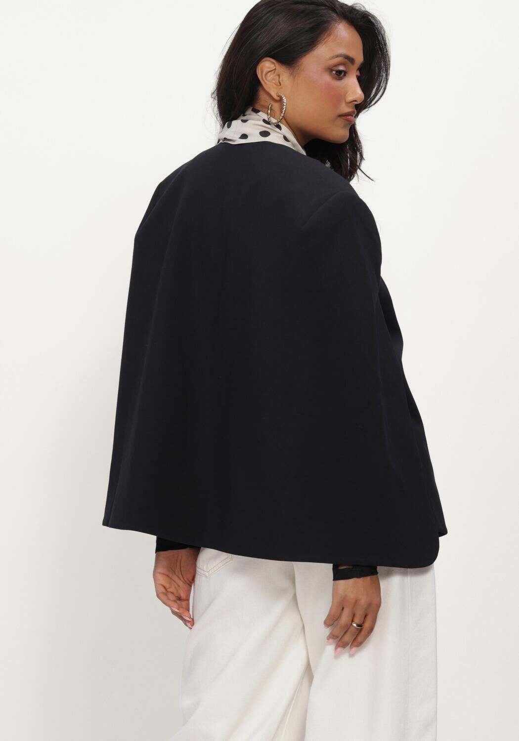 Schwarze CO'COUTURE Blazer VOLACC CAPE BUTTON BLAZER - large