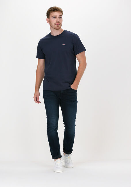 Dunkelblau TOMMY JEANS T-shirt TJM CLASSIC JERSEY C NECK - large