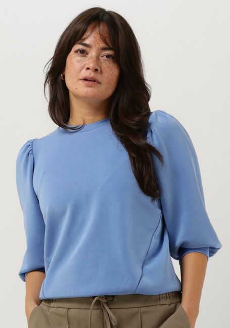 Blaue SELECTED FEMME Pullover SLFTENNY 3/4 SWEAT TOP - large