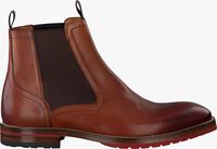 Cognacfarbene FLORIS VAN BOMMEL Chelsea Boots 10976 - medium
