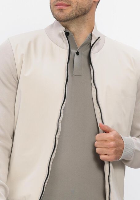 Beige GENTI Strickjacke JACKET ZIP LS - large