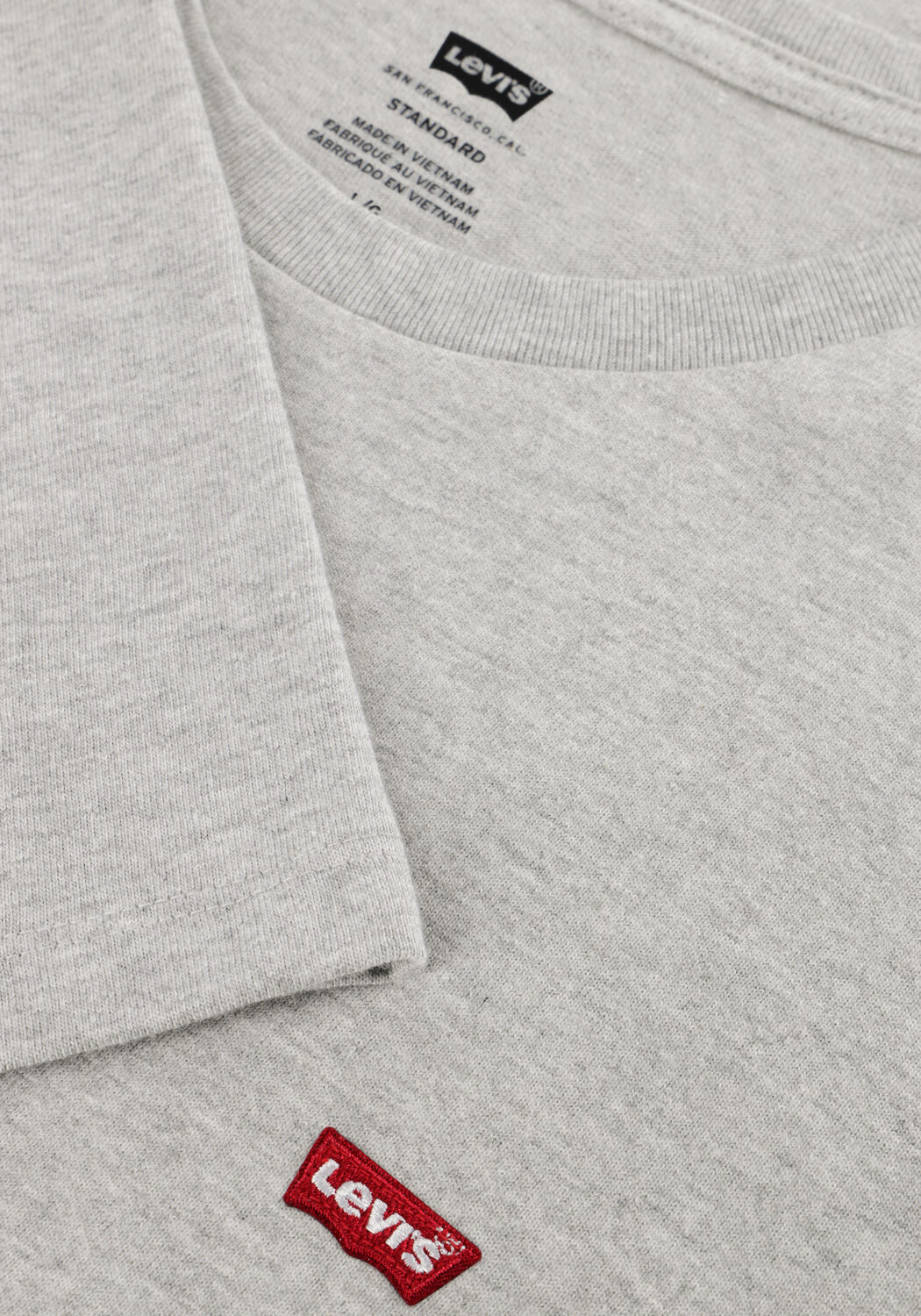 Graue LEVI'S T-shirt SS ORIGINAL HM TEE - large