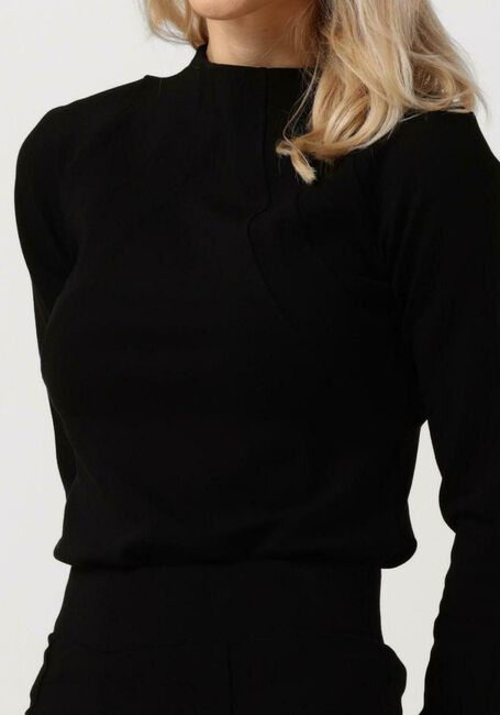 Schwarze LUNE ACTIVE Pullover FOREST LONGSLEEVE LINE TOP - large