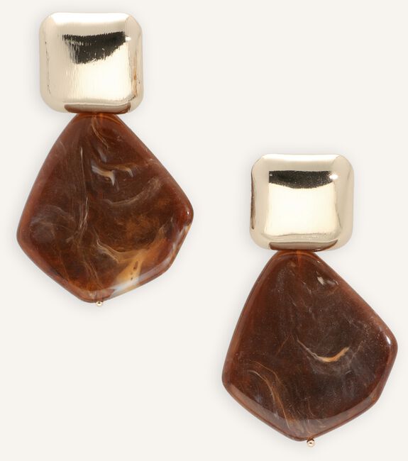 Braune NOTRE-V Ohrringe EARRING STONE Braune NOTRE-V Ohrringe EARRING STONE - large