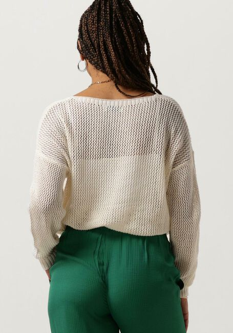 Ecru SIMPLE Top KNIT-ECO-50CO-24-1 - large