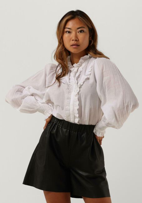 Weiße NEO NOIR Blusen NUSAN EMBROIDERY BLOUSE - large