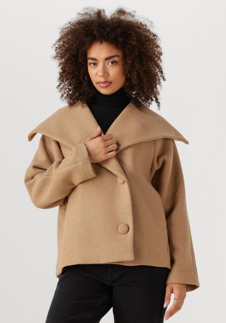 Camelfarbene INWEAR Mäntel PERRYIW SHORT COAT - large