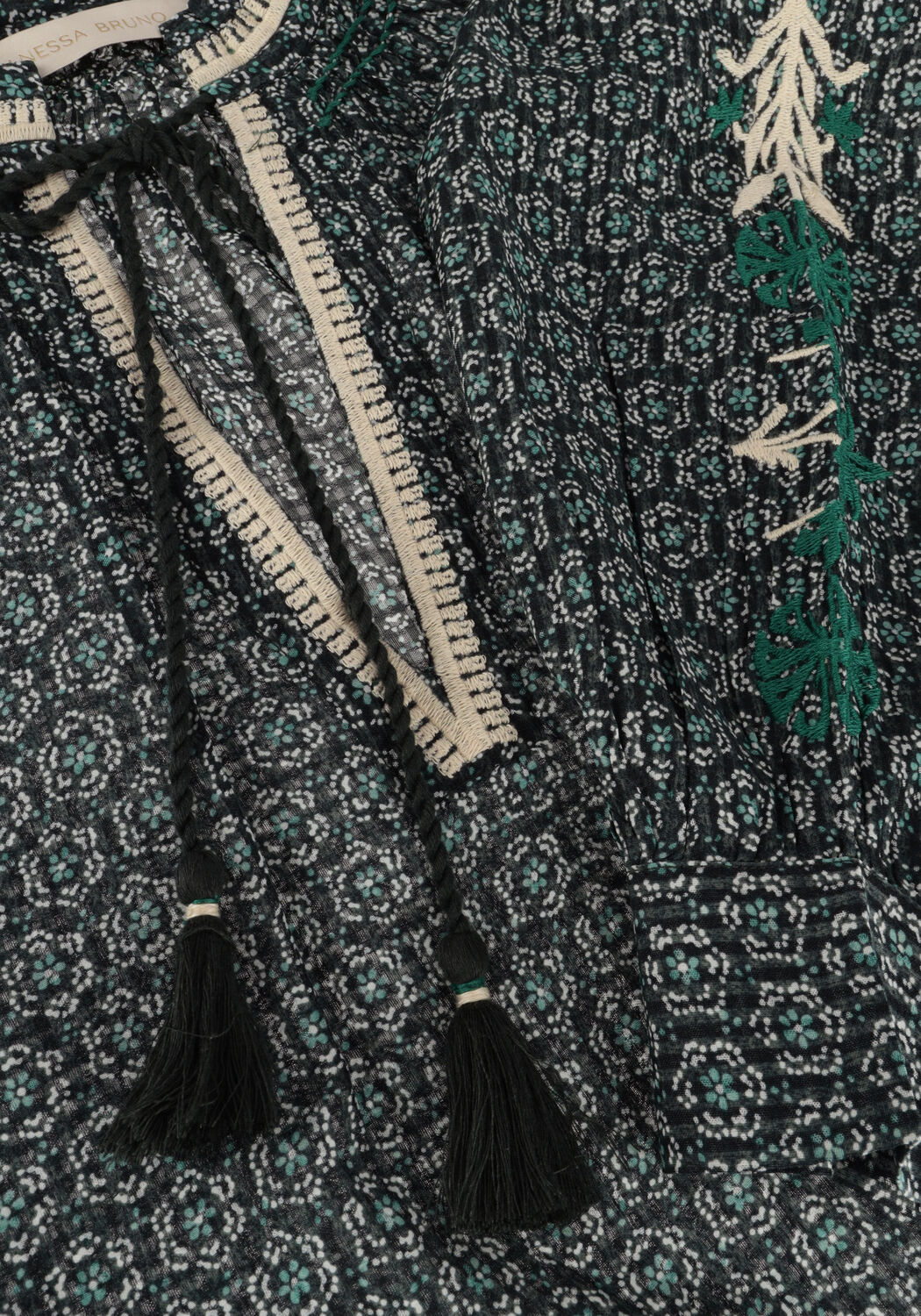 Gr&uuml;ne VANESSA BRUNO Blusen ANITA - large