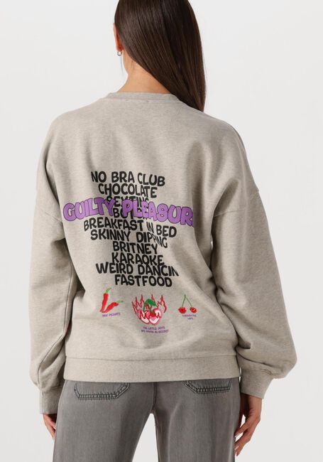 Graue HARPER & YVE Pullover GUILTYLIST-SW - large