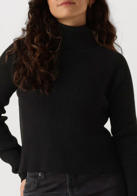 Schwarze MINUS Rollkragenpullover AVA KNIT TURTLENECK - large