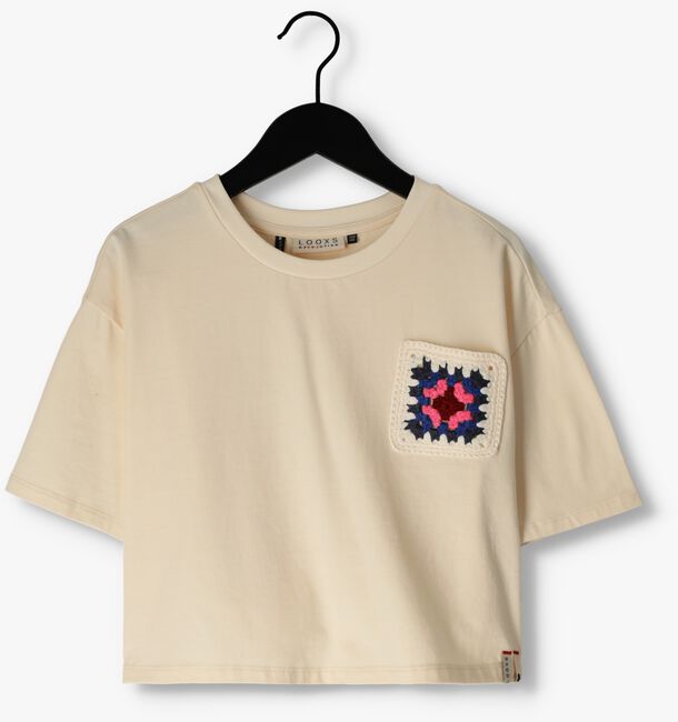 Nicht-gerade weiss LOOXS T-shirt OVERSIZED CROP T-SHIRT - large