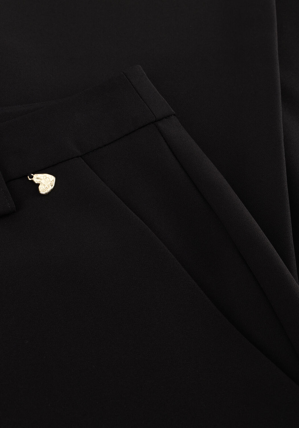 Schwarze FABIENNE CHAPOT Flared jeans PUCK TROUSERS 9001 - large