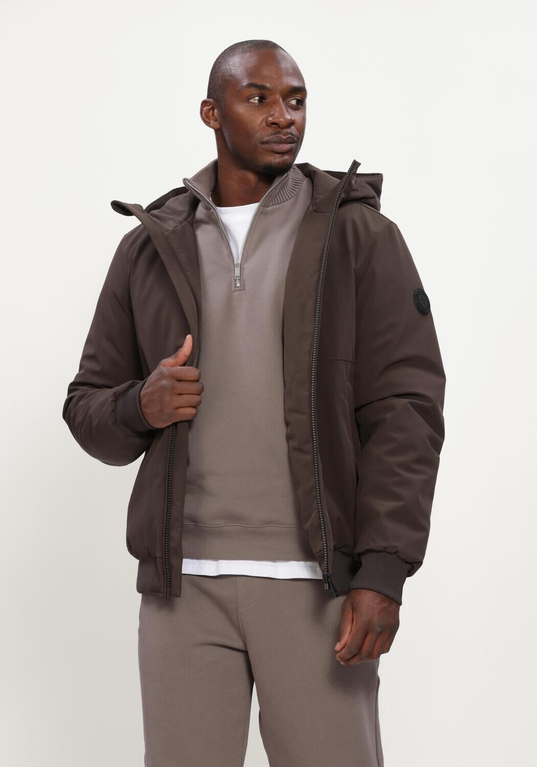 Braune AIRFORCE Jack PADDED BOMBER - large