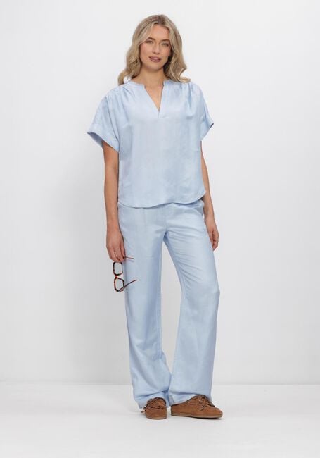 Blaue MINUS Hose MSSABBI LINEN PANT - large