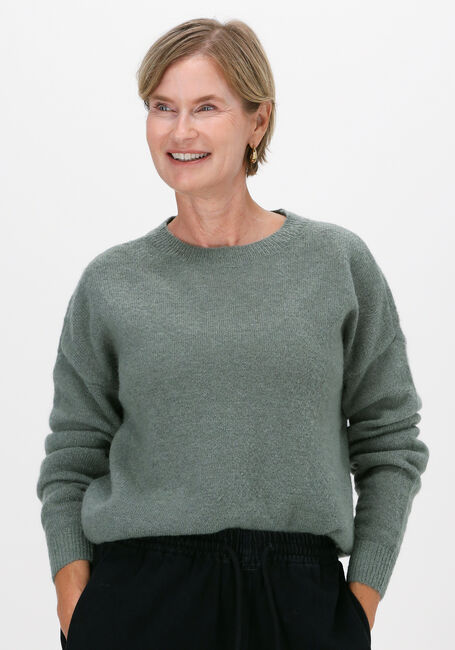 Grüne MSCH COPENHAGEN Pullover FEMME MOHAIR O PULLOVER 16161 - large