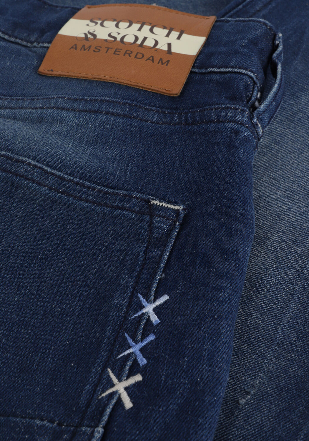 Blaue SCOTCH & SODA Skinny jeans SKIM SKINNY FIT JEANS - large