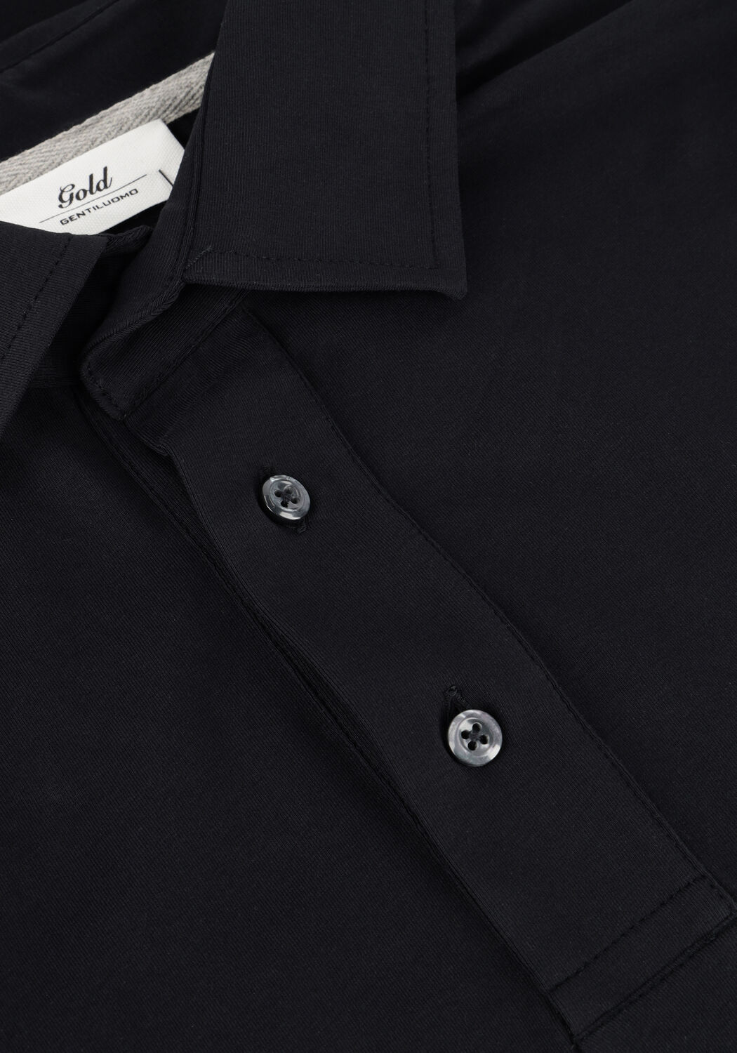 Dunkelblau GENTILUOMO Polo-Shirt POLO 3 BUTTON J2017-202 - large