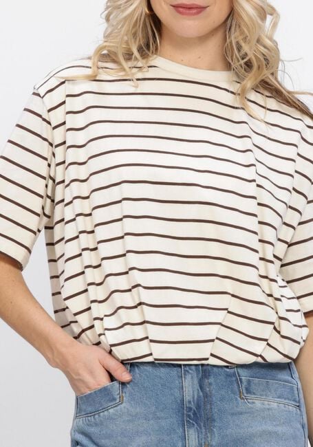 Braune BEAUMONT T-shirt DOLORES TOP - large