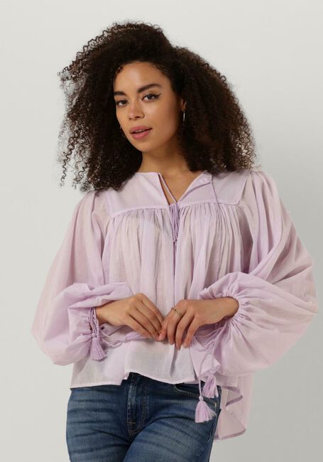 Lila ANTIK BATIK Blusen HITA BLOUSE - large