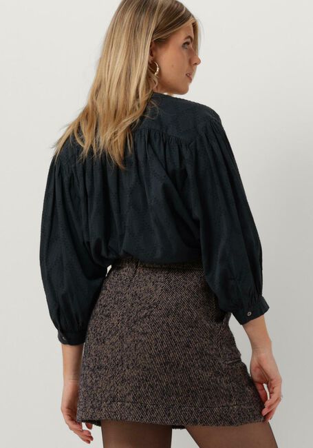 Dunkelblau BY-BAR Blusen LUCY STRUCTURE BLOUSE - large