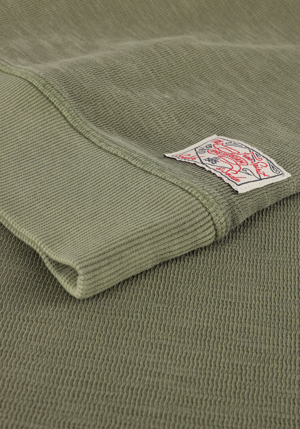 Gr&uuml;ne SCOTCH & SODA Pullover REGULAR FIT GARMENT DYED SWEATSHIRT IN ORGANIC COTTON - large