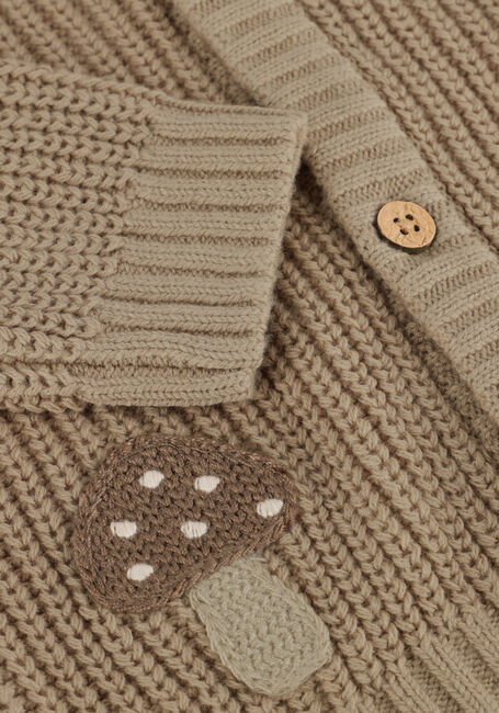 Beige LIL' ATELIER Strickjacke NBMEMLEN LAK LS KNIT CARD LIL - large