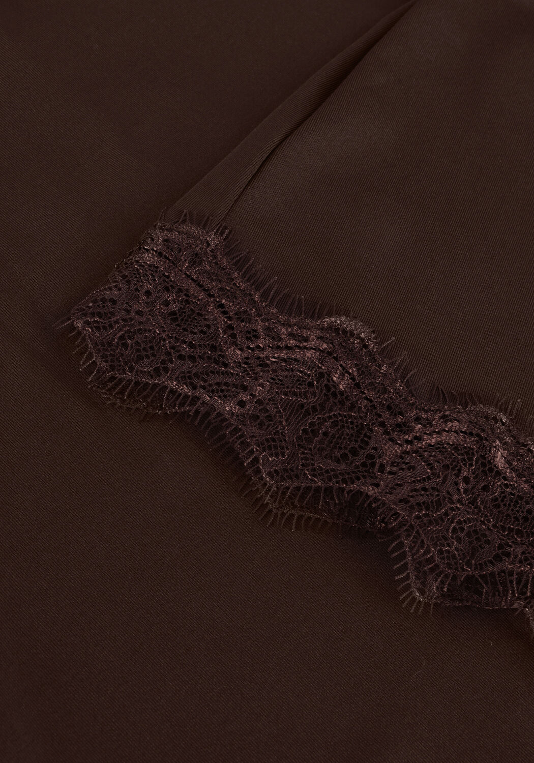 Braune ROSEMUNDE Top 4217-837 STRAP TOP - large