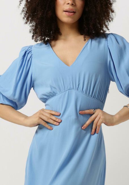 Blaue POM AMSTERDAM Midikleid MEDITERRANEAN BLUE DRESS - large