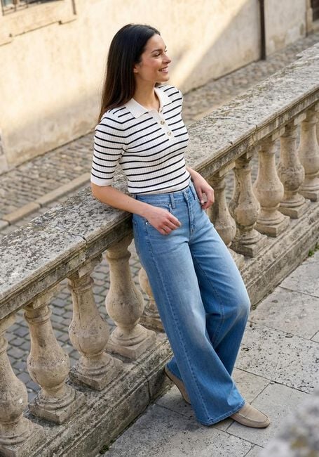 Blaue LEVI'S Wide jeans 728 HR WIDE LEG - large