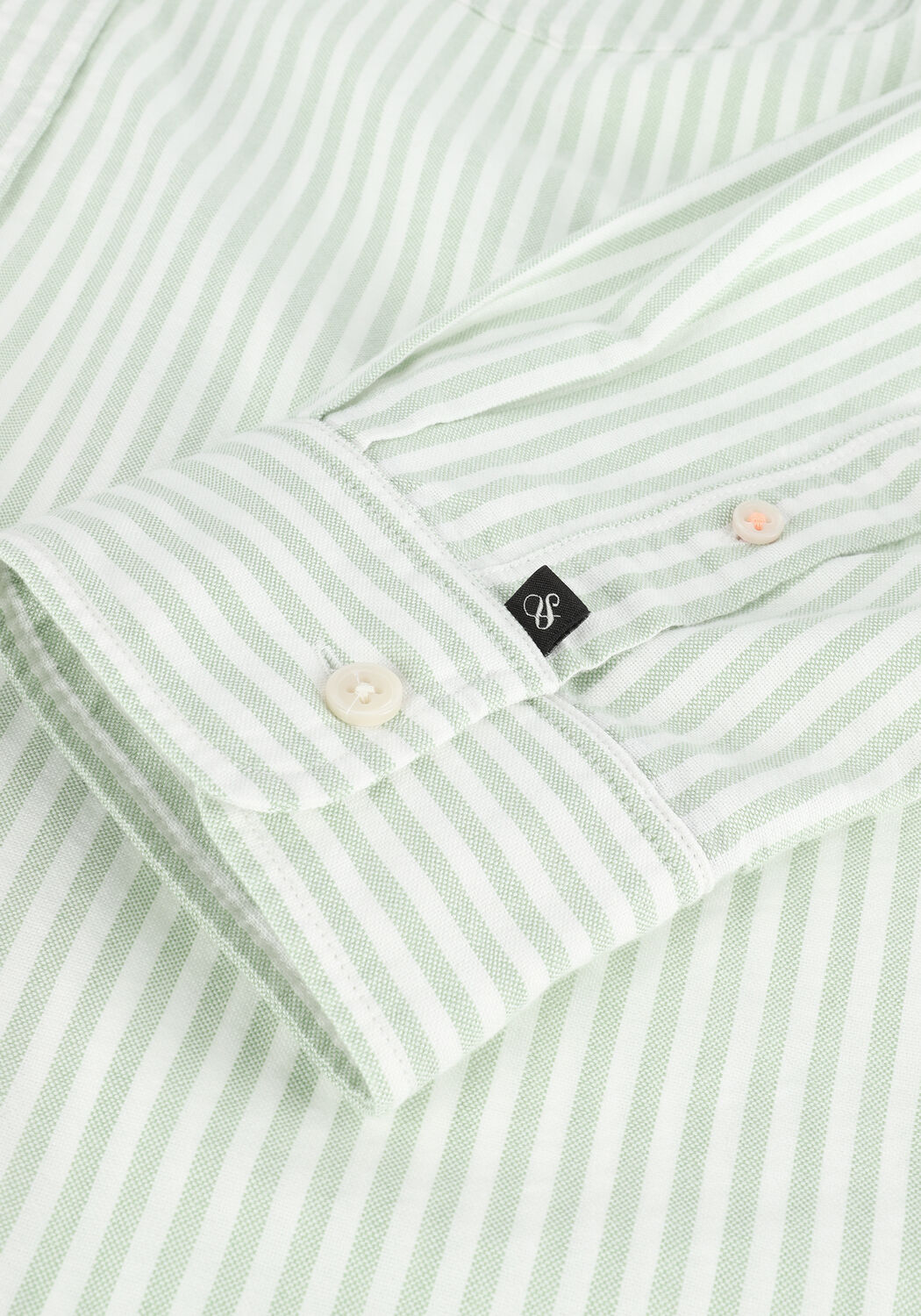 Gr&uuml;ne SCOTCH & SODA Casual-Oberhemd YARN-DYED STRIPED OXFORD SLIM - large