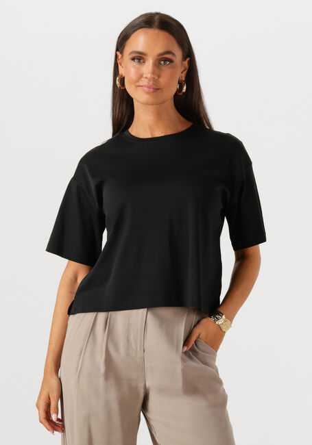 Schwarze MSCH COPENHAGEN T-shirt MSCHMOA MELEA TEE - large