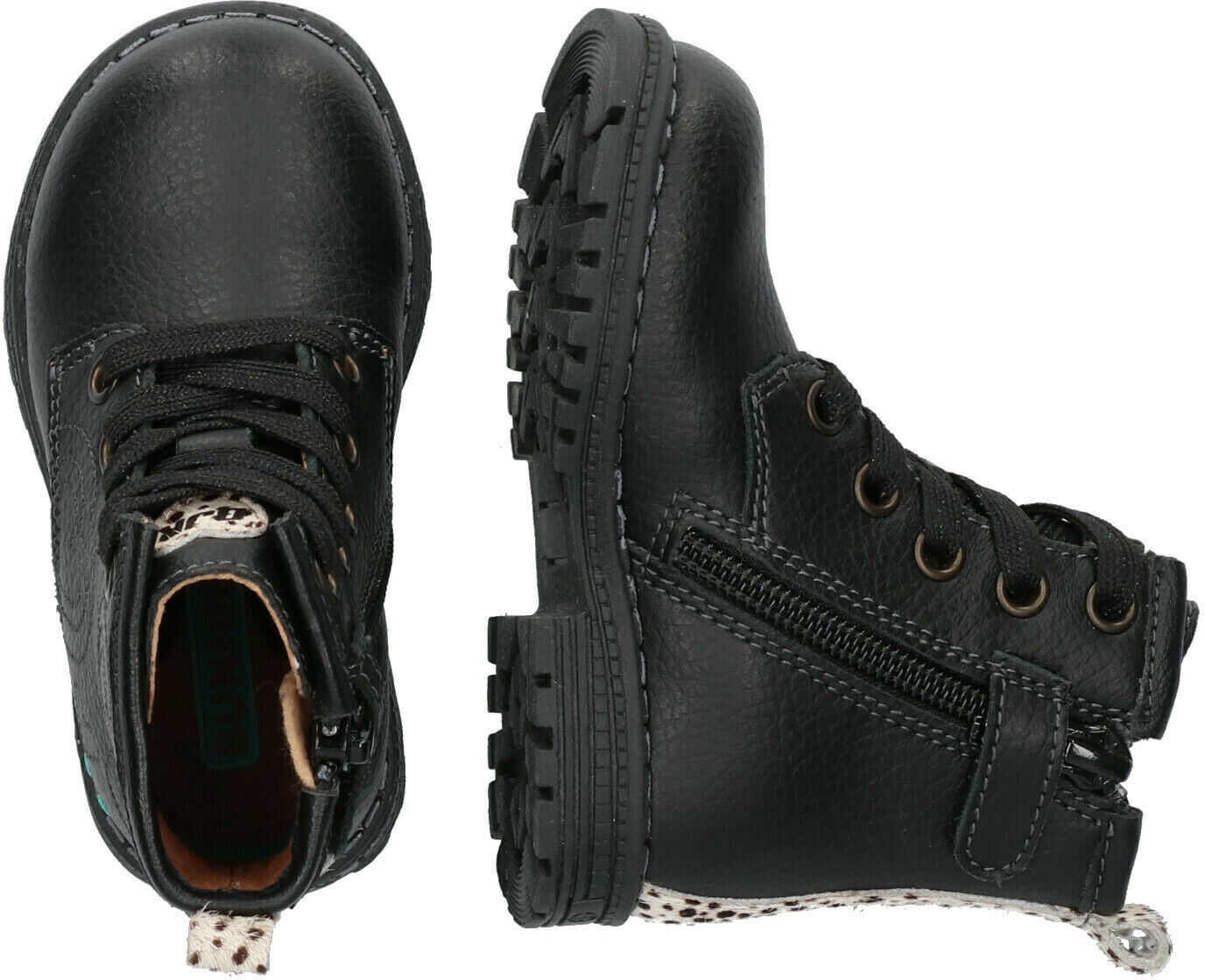 Schwarze BUNNIESJR Biker Boots TESS TROTS - medium