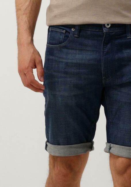 Blaue G-STAR RAW Kurze Hosen 3301 SLIM SHORT - large