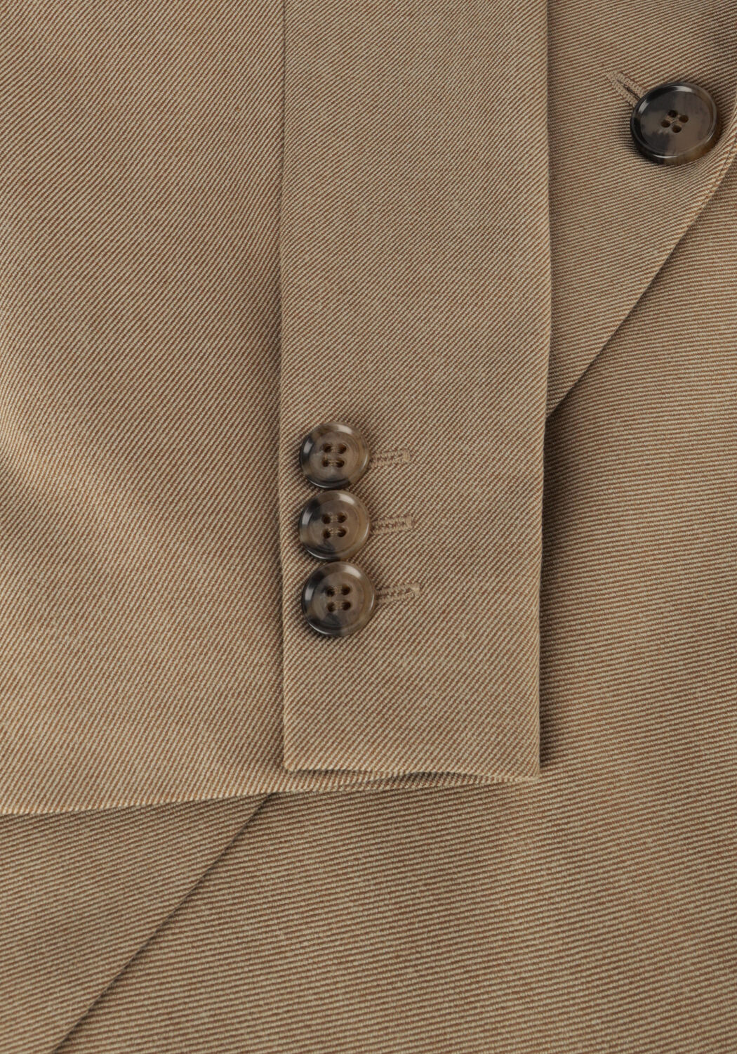 Taupe AAIKO Blazer AMANDA TWILL VIS 350 - large