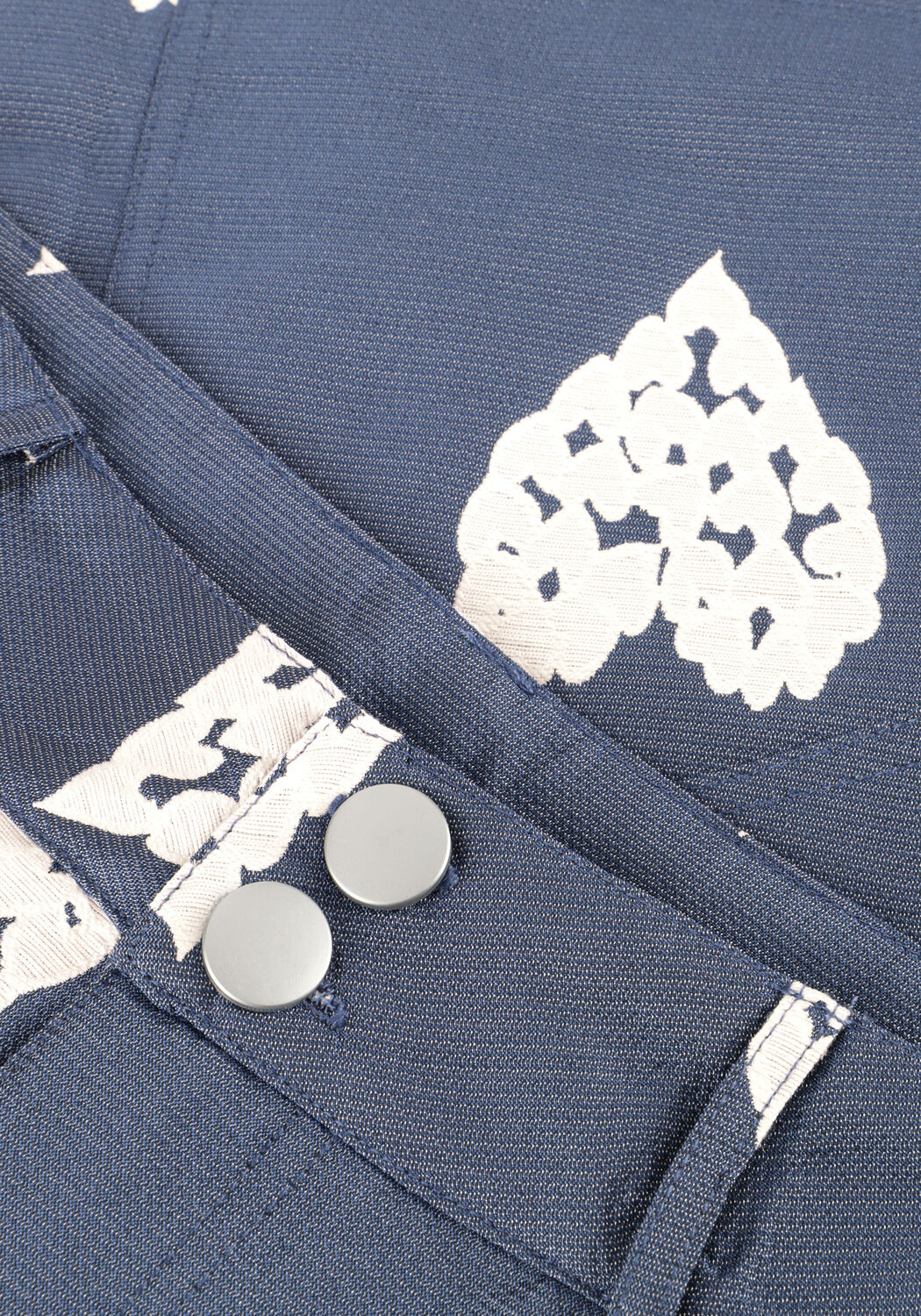 Blaue STUDIO AMAYA Minirock STAR SKIRT - large