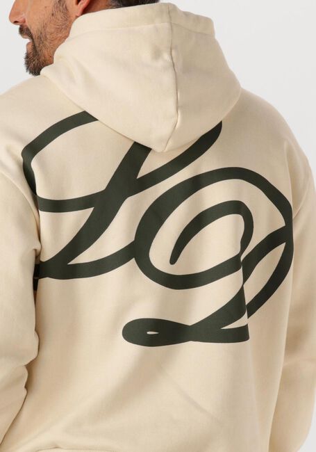 Ecru LES DEUX Sweatshirt DANTON HOODIE - large
