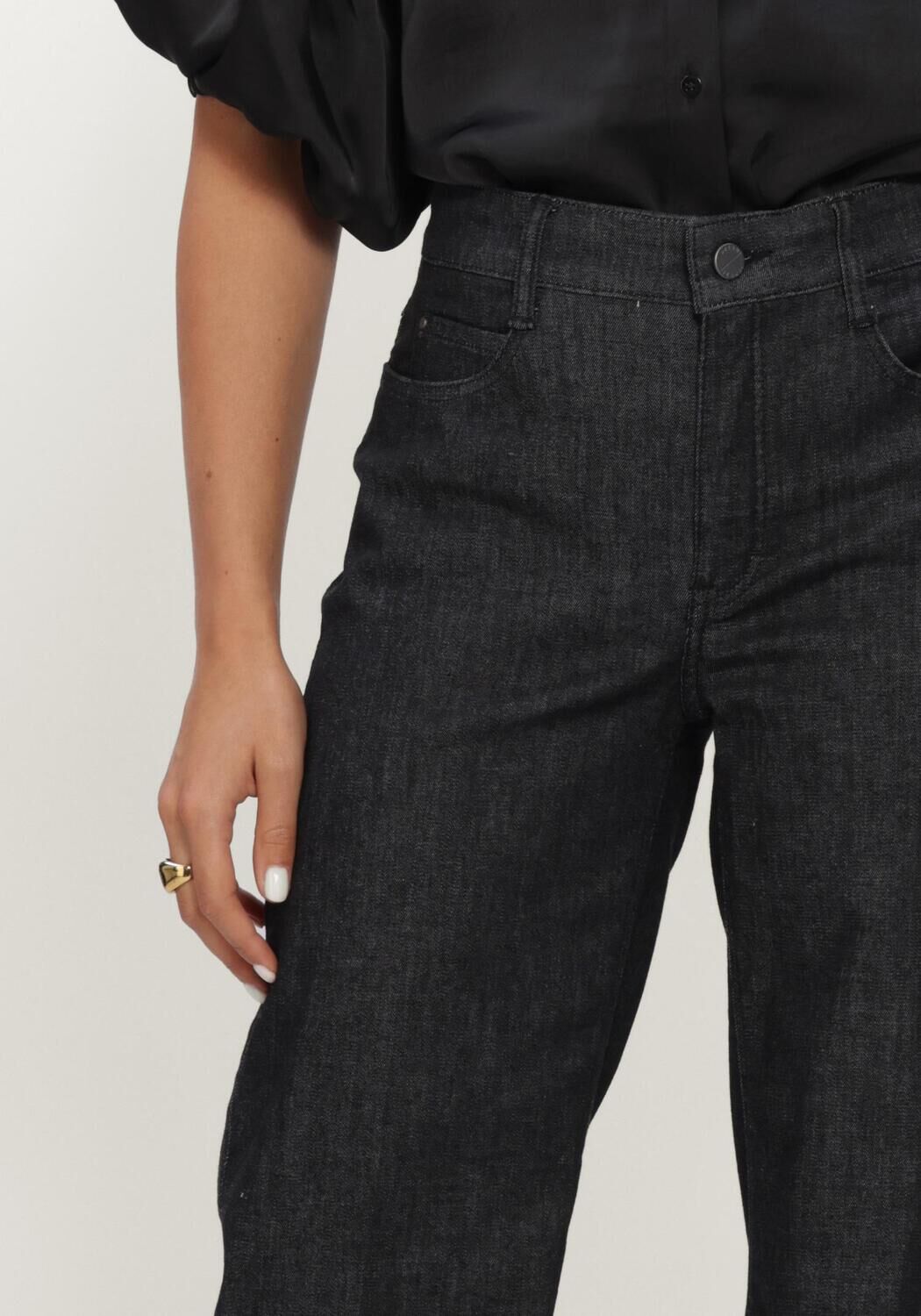 Dunkelblau MAC Wide jeans 0357L DREAM WIDE AUTHENTIC WIDE LEG - large