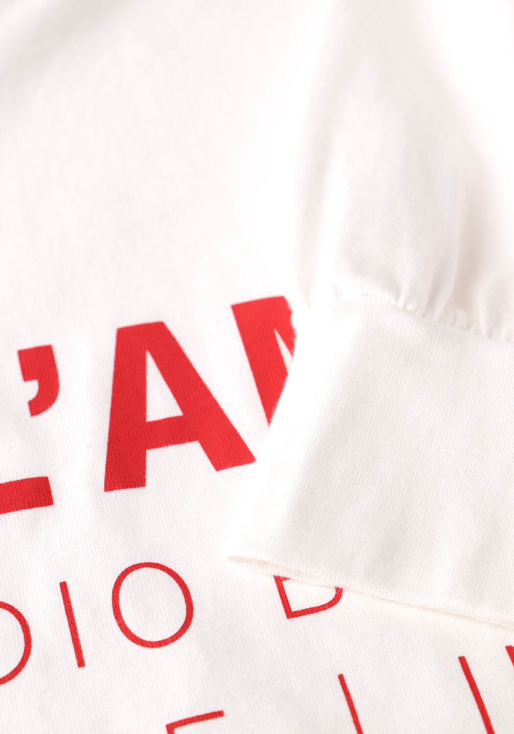 Creme HAUTE L'AMITI&Eacute; Blusen STUDIO LS PRINT TEE - large