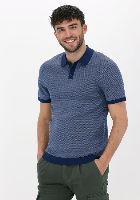 Blaue DRYKORN Polo-Shirt TRITON 423053 - large