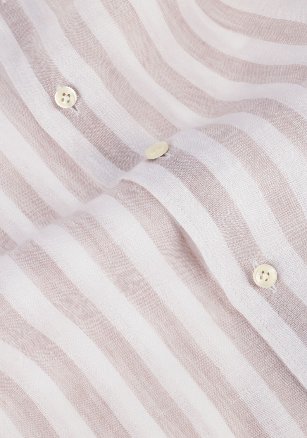 Beige PROFUOMO Casual-Oberhemd SHIRT X-CUTAWAY SC LINNEN - large