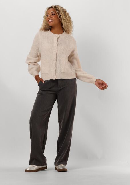 Beige SELECTED FEMME Strickjacke SLFSIA RAS LS KNIT POCKET - large